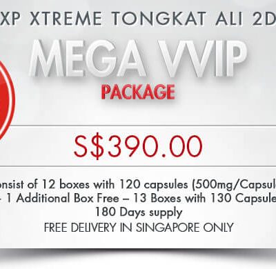XP Xtreme Tongkat Ali 2D MegaVVIP Package